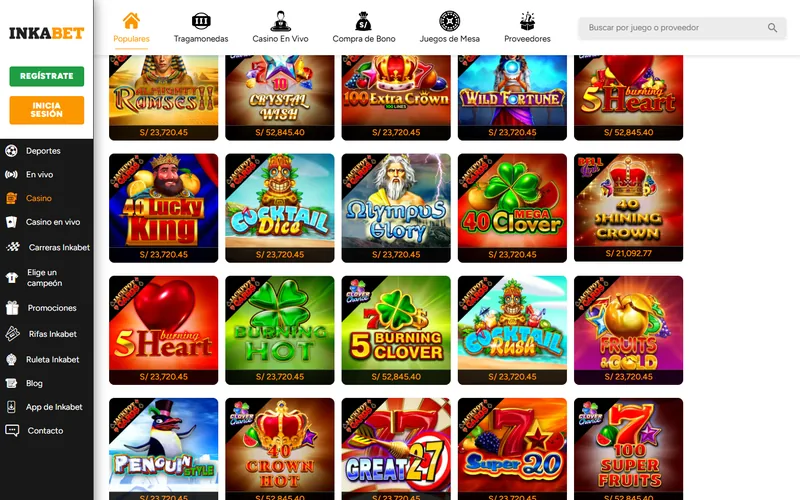 Colección Bell Link de Inkabet casino