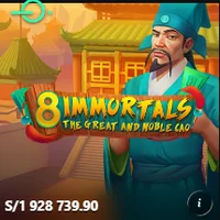 Ficha de 8 Immortals, el pozo propio de bet365